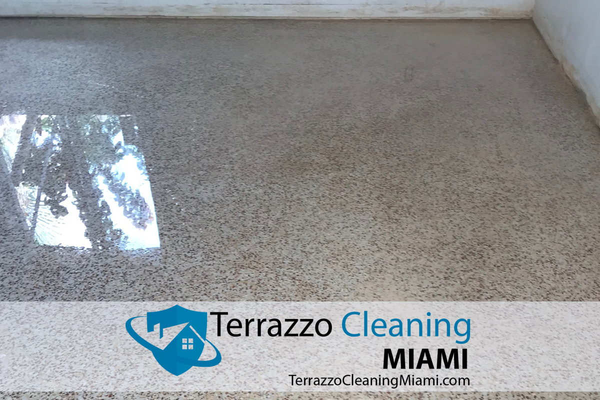 Terrazzo Floor Clean Service Miami