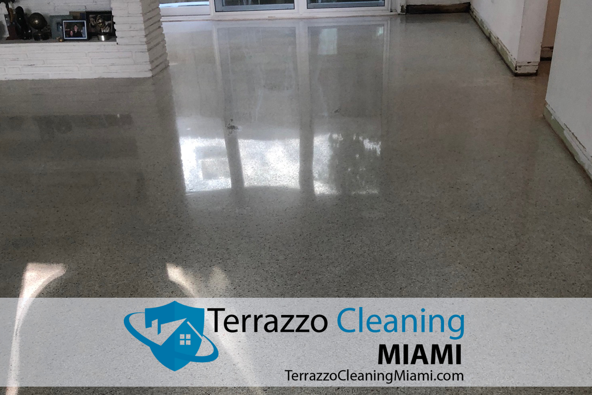 Terrazzo Floor Polishing Service Miami