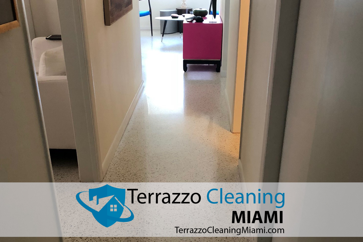 Terrazzo Polishing Process Miami