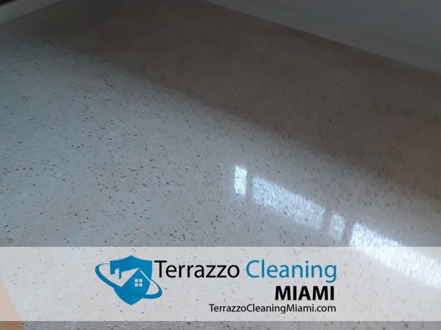 Terrazzo Floor Clean and Repair Miami